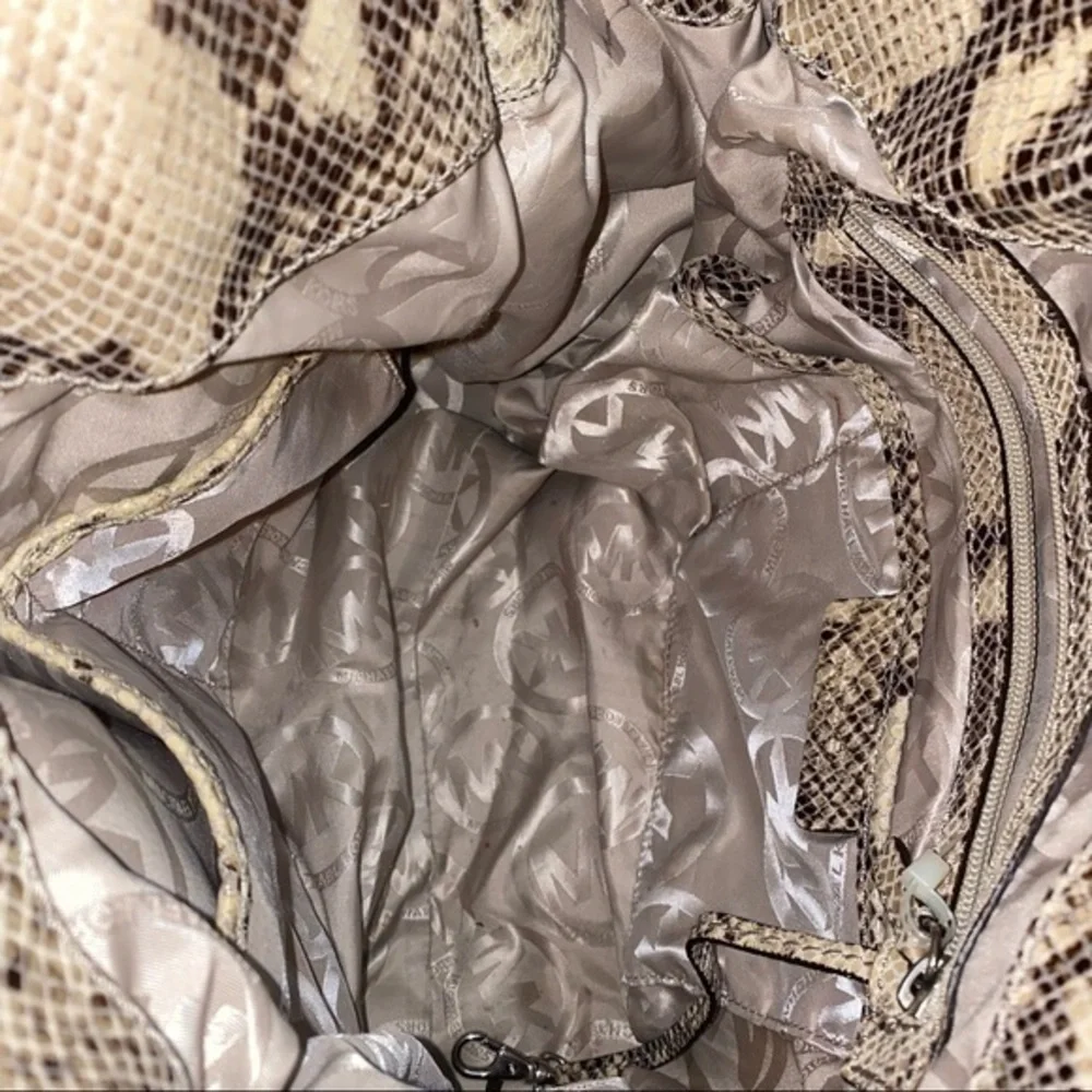 Michael Kors snake print Large Tote Hamilton - Picture 10 of 15